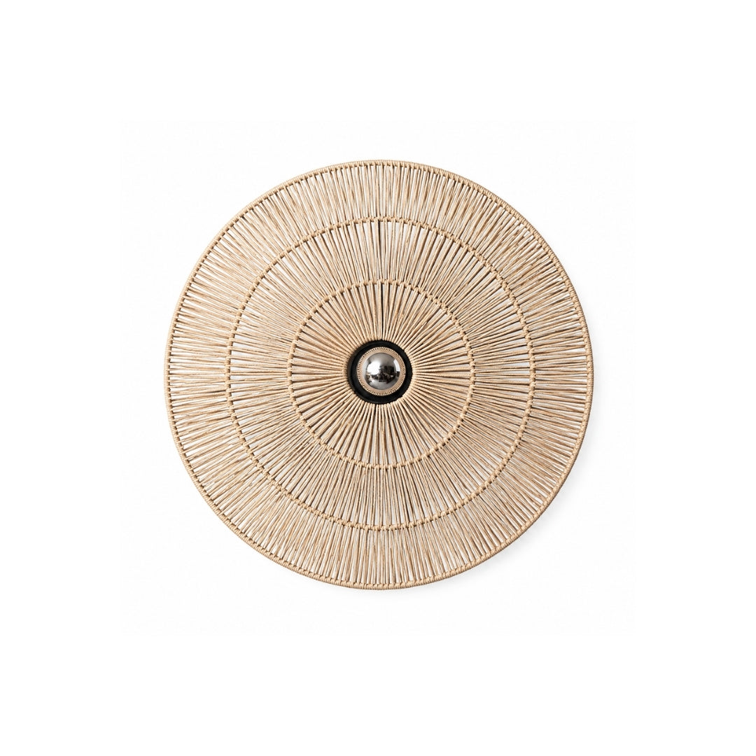 Circular Radiance Wall Light – Super Beige