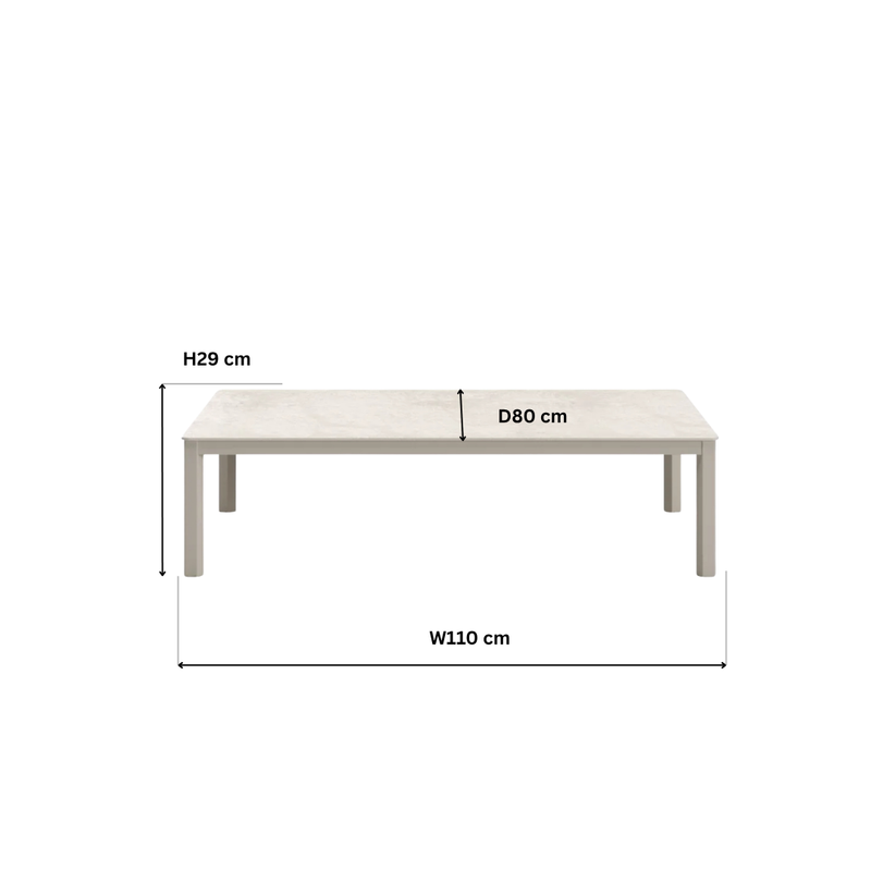 Drift Noir Coffee Table