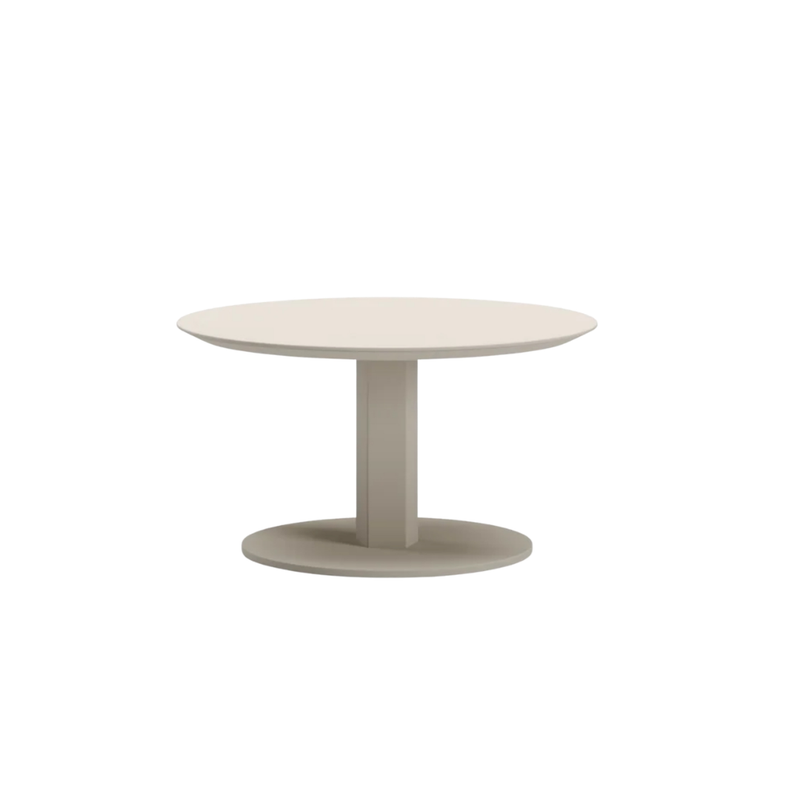 Drift Noir Round Coffee Table