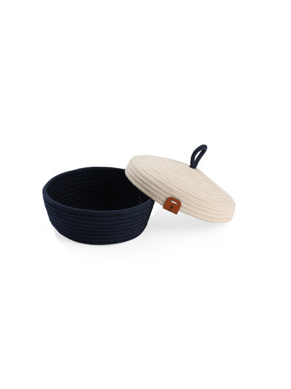 Persian Blue Serenity Bread Basket