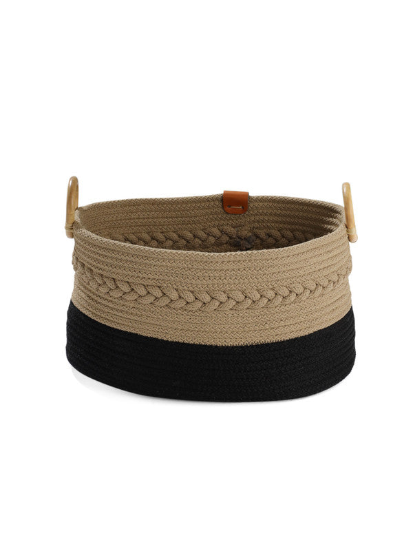 Umami Studio’s Midnight Harmony Rope Basket
