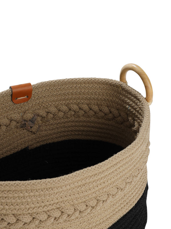 Umami Studio’s Midnight Harmony Rope Basket