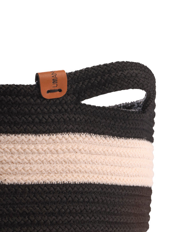 Umami Studio’s Monochrome Chic Rope Basket