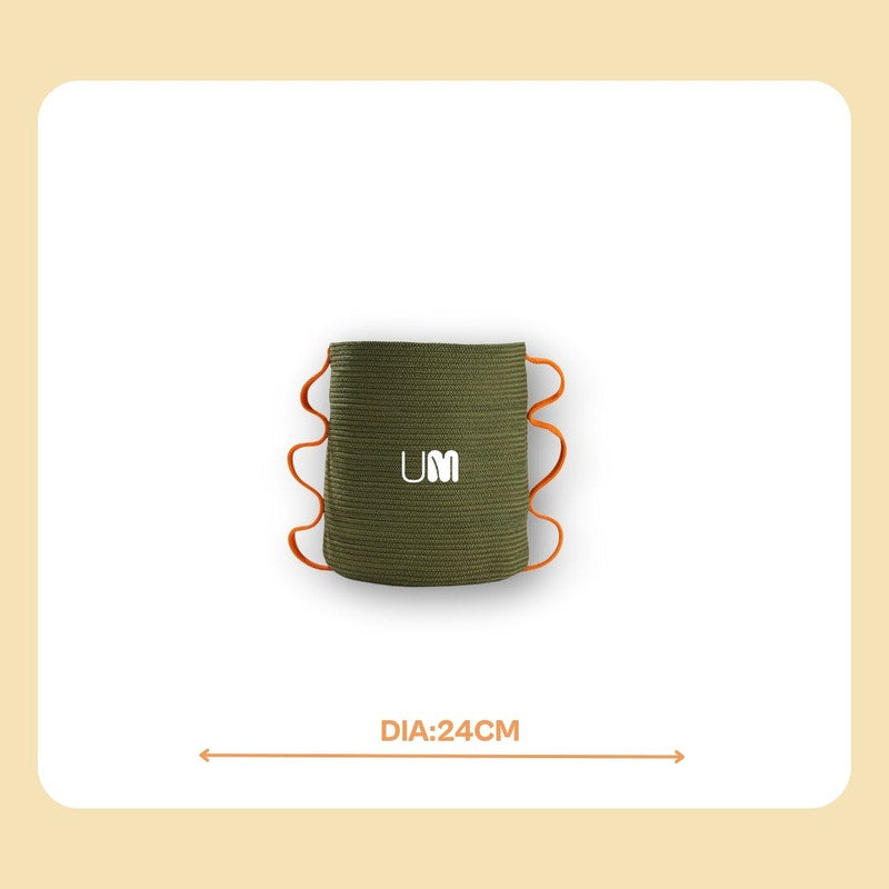 Umami Studio’s Verdant Grace Rope Basket