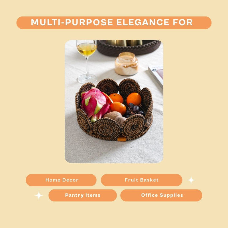Umami Studio’s Rustic Harmony Storage Basket