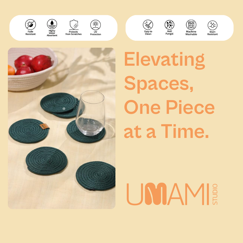 Evergreen Harmony Coasters (Set of 6)