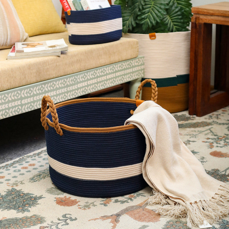 Umami Studio’s Nautical Bliss Laundry Basket