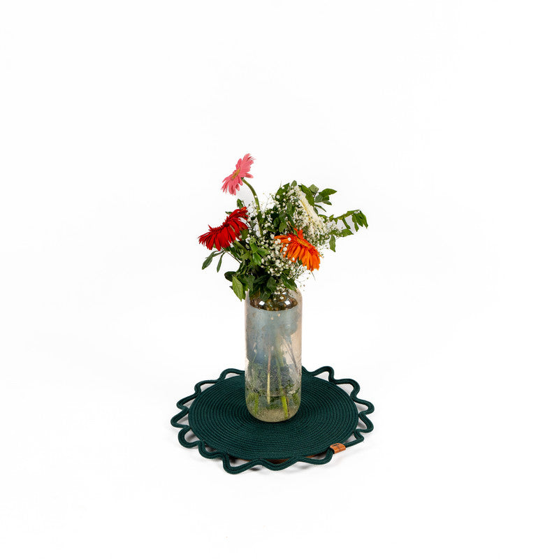 Verdant Grace Designer Rope Mats (Set of 2)