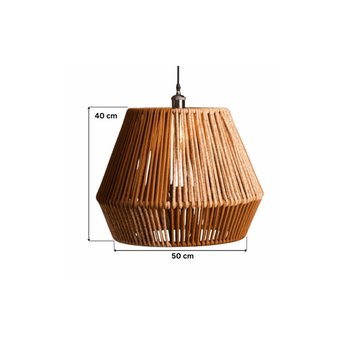 Golden Facet Pendant Lamp