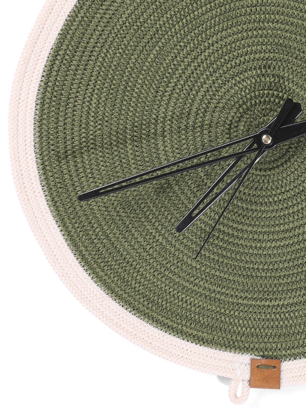 Olive Harmony Mini Wall Clock