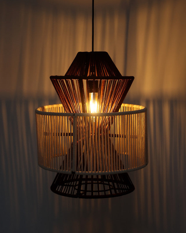 Umami Studio Eclipse Checkered Pendant Lamp