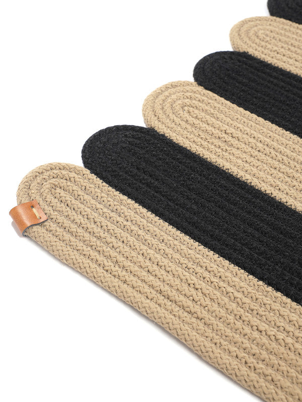 Umami Studio’s Striped Elegance Floor Mat
