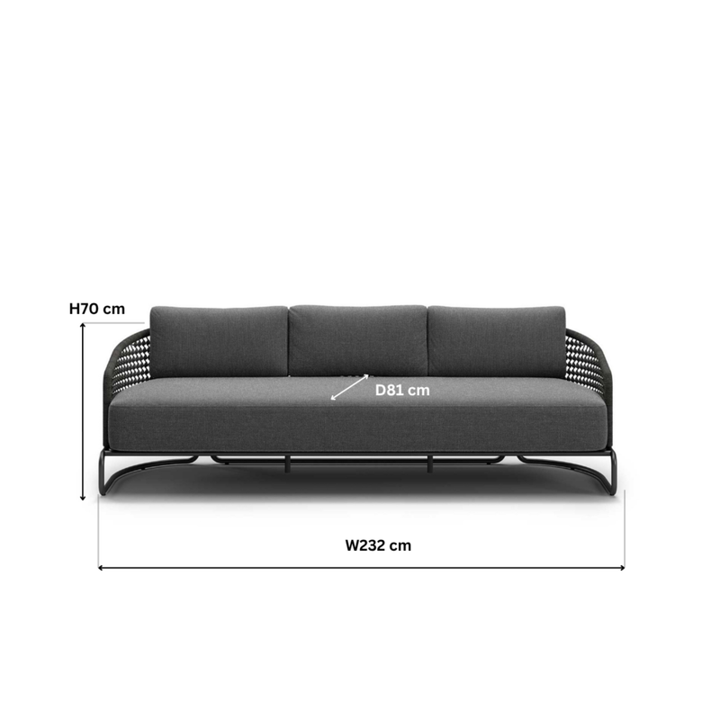 Serra Nest Three Seater Sofa