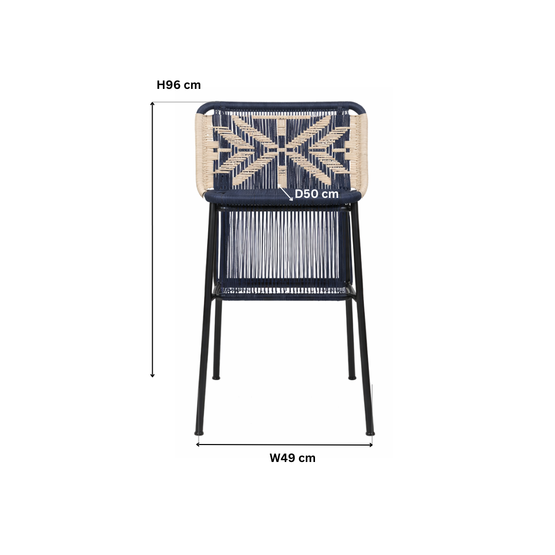 Interlace Weave High Chair 
