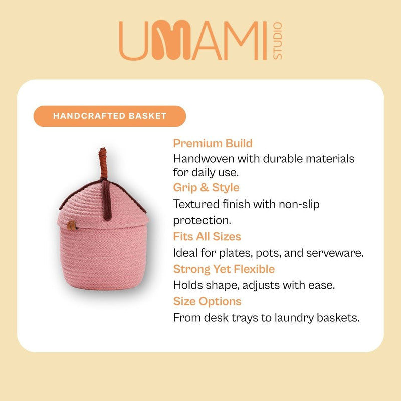 Umami Studio’s Blossom Delight Rope Basket