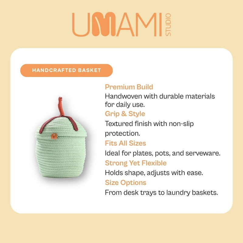 Umami Studio’s Nature’s Charm Rope Basket