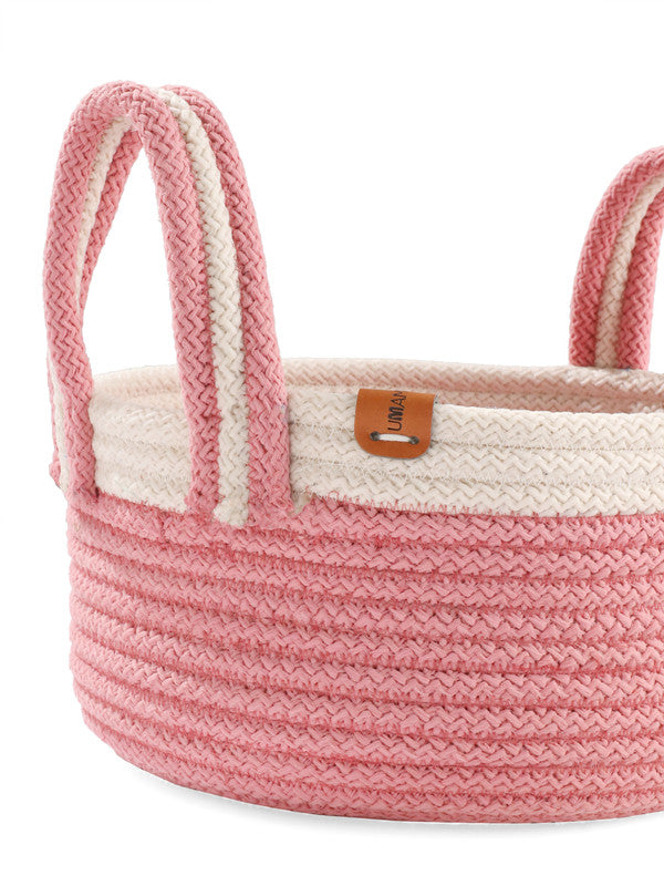 Umami Studio’s Rosy Grace Rope Basket