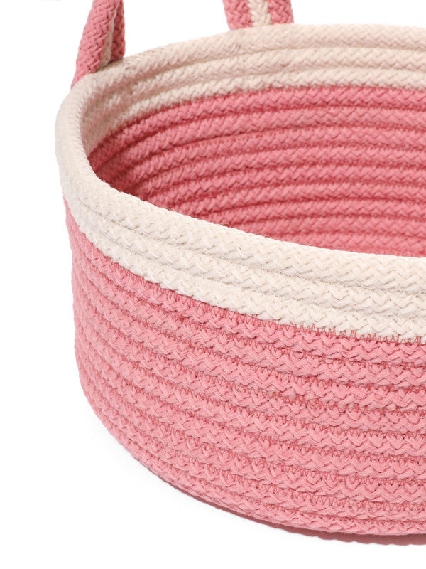 Umami Studio’s Rosy Grace Rope Basket