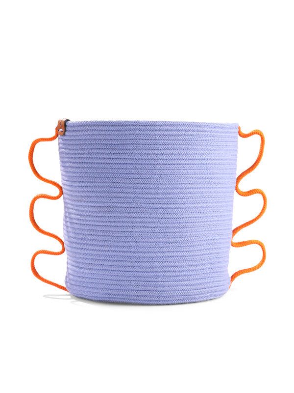 Umami Studio’s Coastal Breeze Rope Planter Cover and  Basket