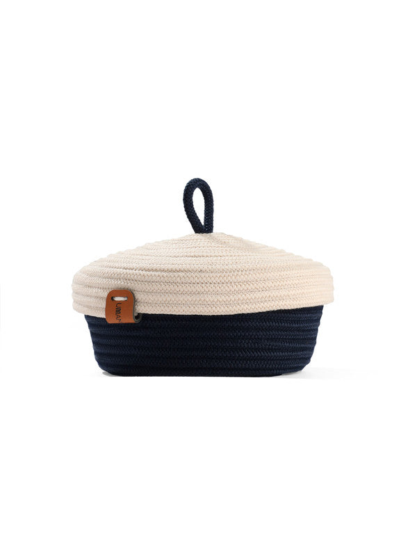 Persian Blue Serenity Bread Basket