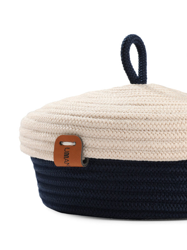 Persian Blue Serenity Bread Basket