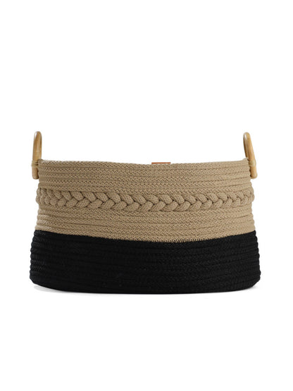 Umami Studio’s Midnight Harmony Rope Basket