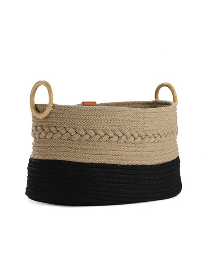 Umami Studio’s Midnight Harmony Rope Basket