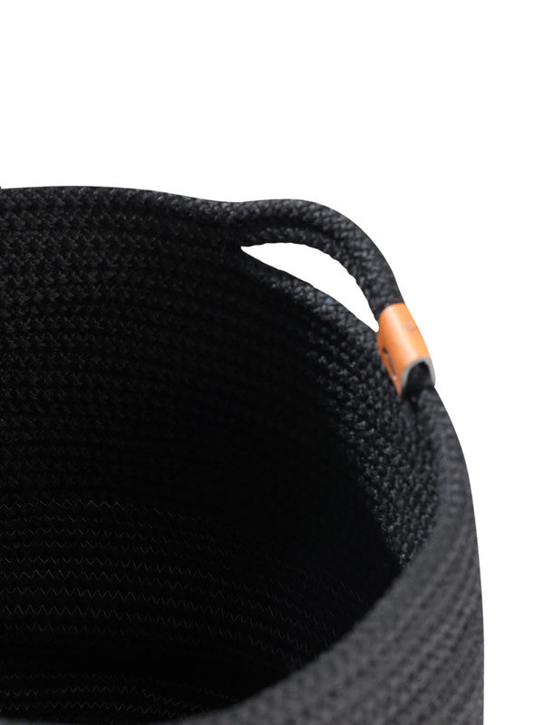 Umami Studio’s Ebony Elegance Laundry Basket