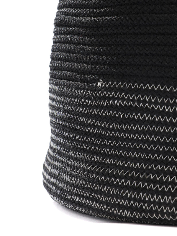 Umami Studio’s Ebony Elegance Laundry Basket