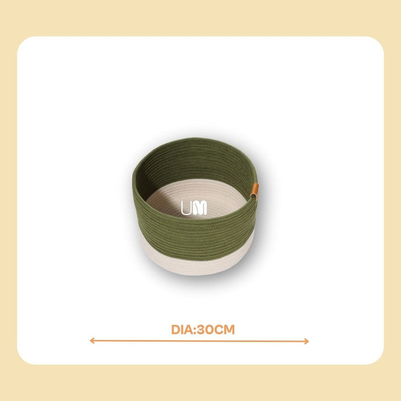 Umami Studio’s Nature’s Embrace Rope Basket & Planter Cover