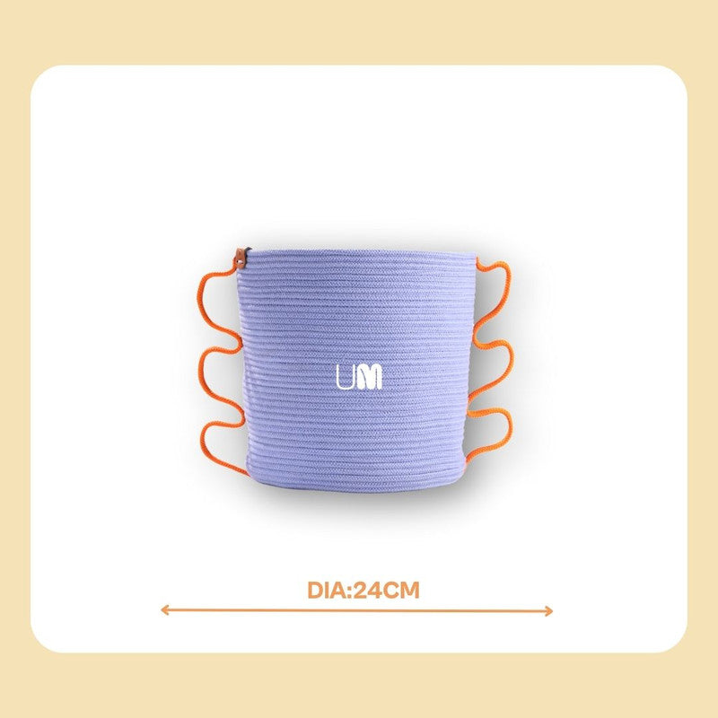 Umami Studio’s Coastal Breeze Rope Planter Cover and  Basket