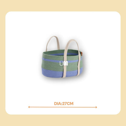 Umami Studio’s Tranquil Bloom Rope Basket