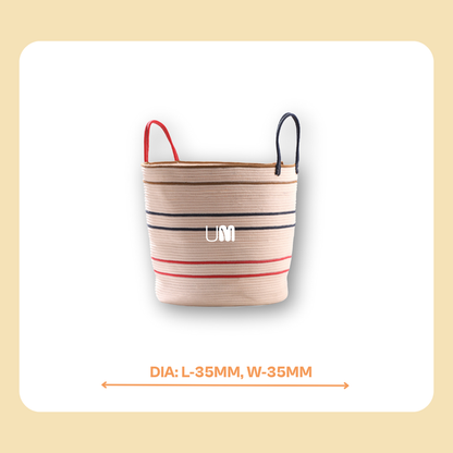 Umami Studio’s Coastal Bliss Laundry Basket