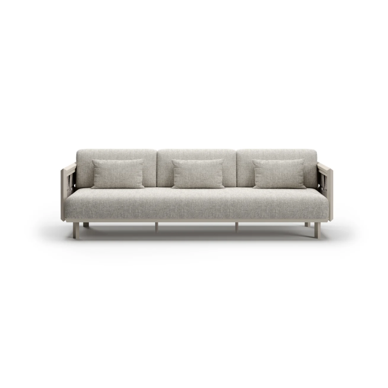 Drift Noir 3 Seater Sofa