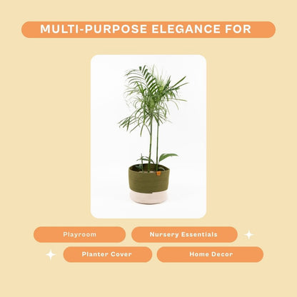 Umami Studio’s Nature’s Embrace Rope Basket & Planter Cover