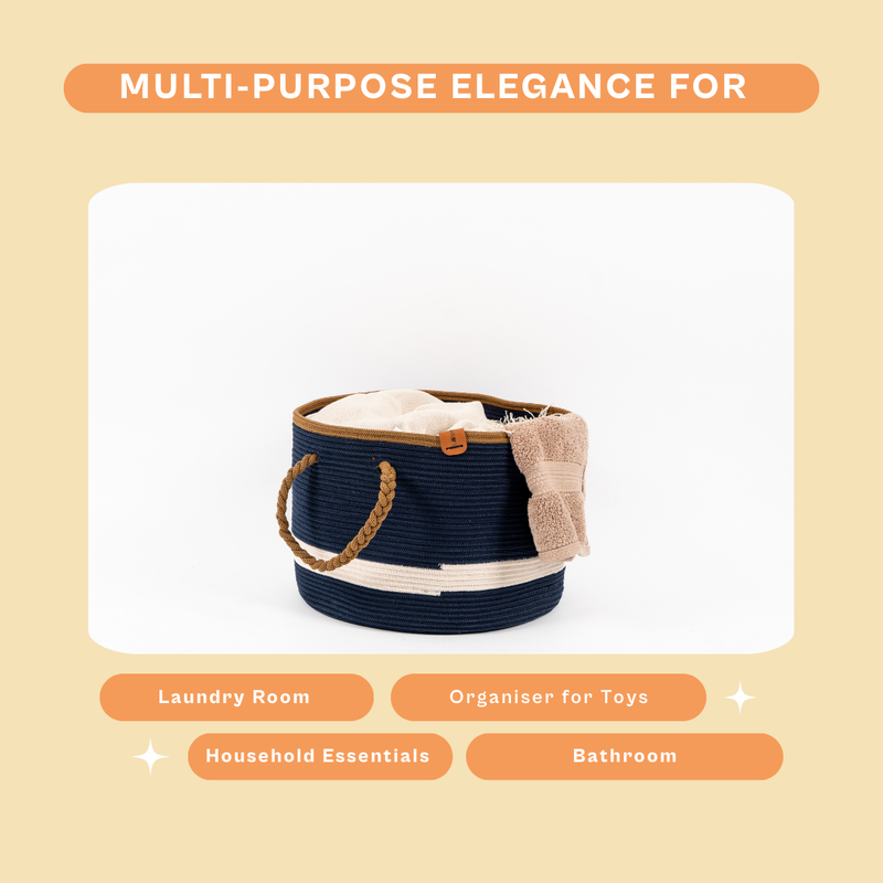 Umami Studio’s Nautical Bliss Laundry Basket