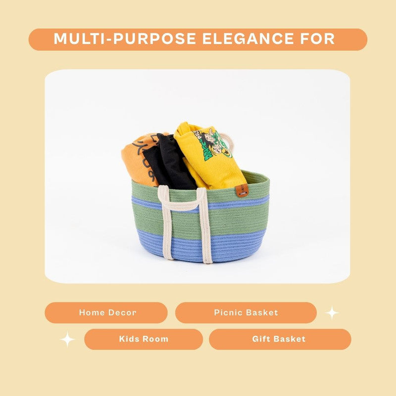 Umami Studio’s Tranquil Bloom Rope Basket