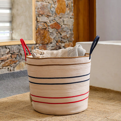 Umami Studio’s Coastal Bliss Laundry Basket