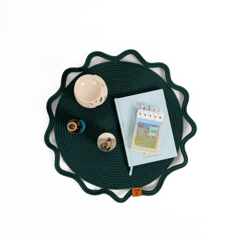 Verdant Grace Designer Rope Mats (Set of 2)