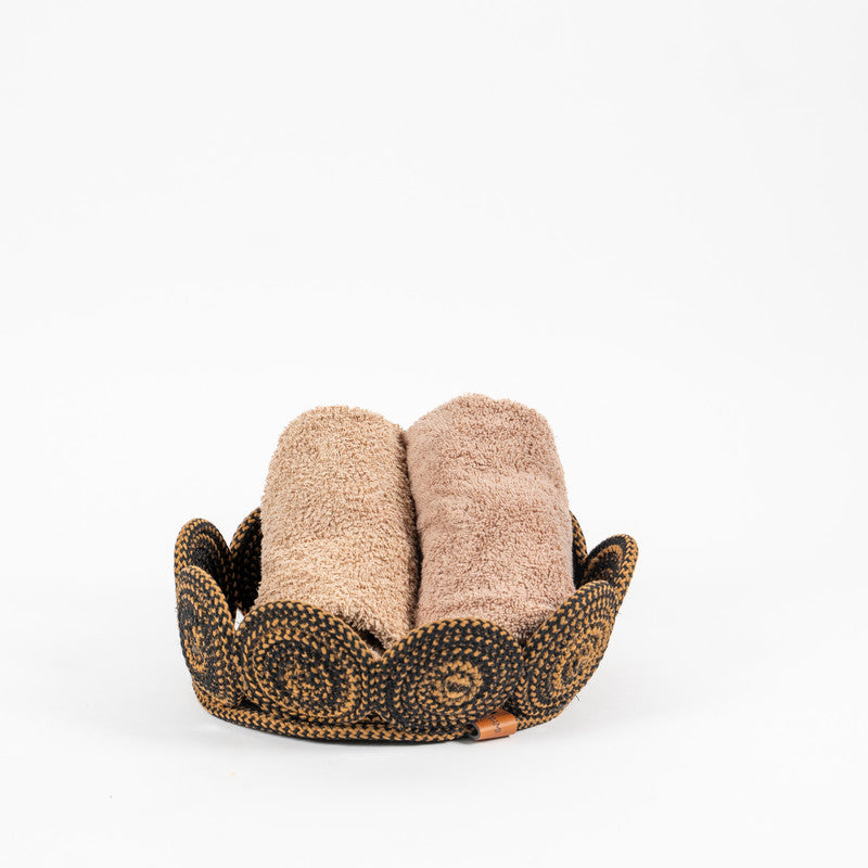 Umami Studio’s Rustic Harmony Storage Basket