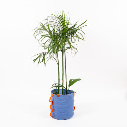 Umami Studio’s Coastal Breeze Rope Planter Cover and  Basket