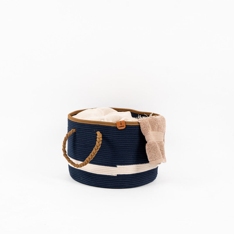Umami Studio’s Nautical Bliss Laundry Basket