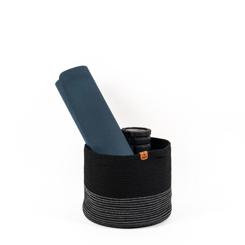 Umami Studio’s Ebony Elegance Laundry Basket