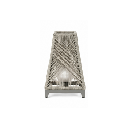 Angular Lantern Floor Lamp – Light Grey