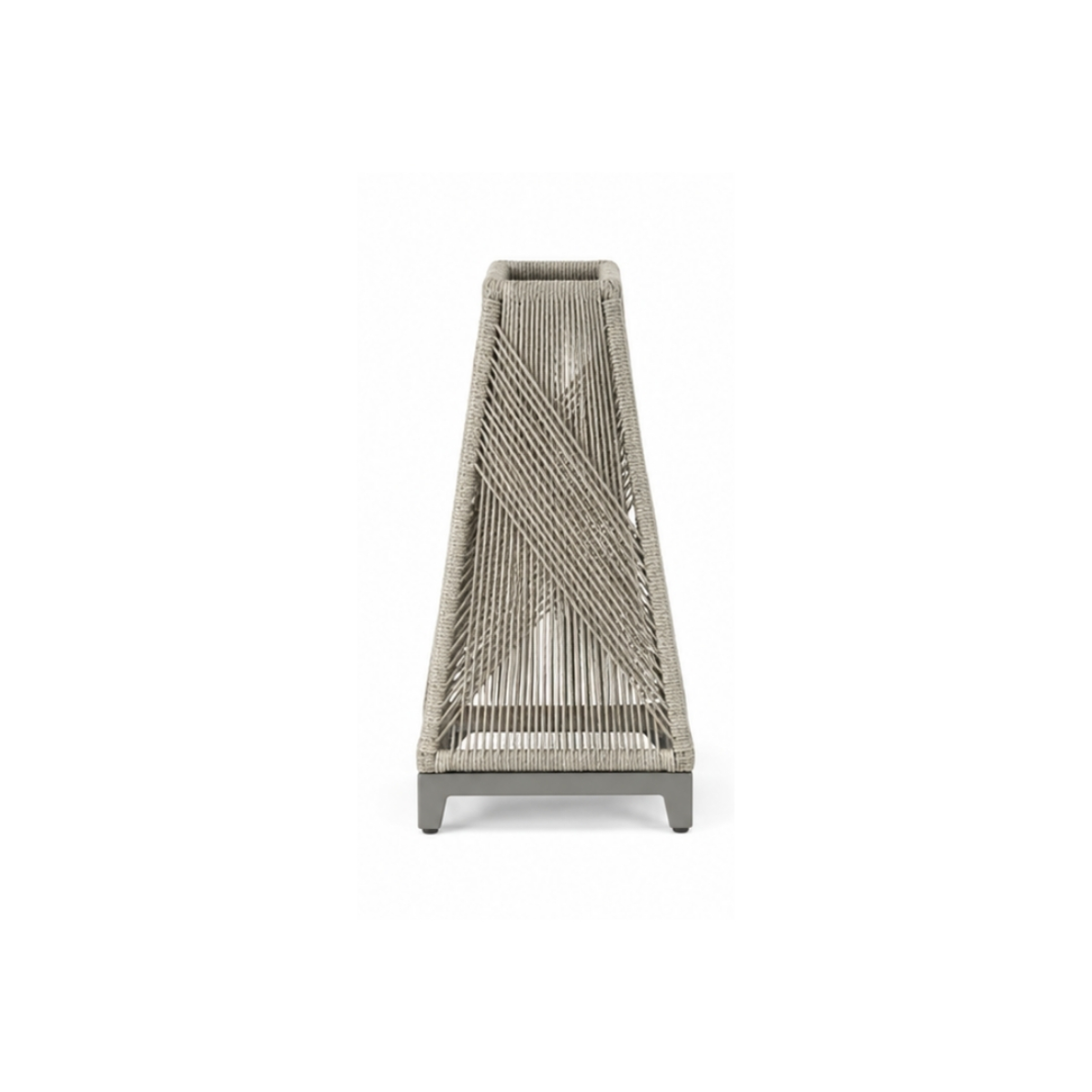 Angular Lantern Floor Lamp – Light Grey