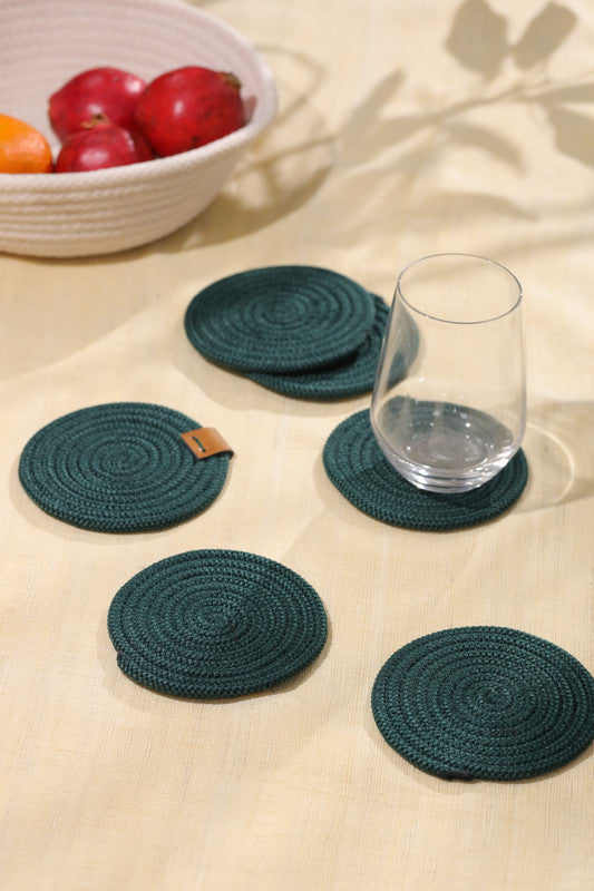 Evergreen Harmony Coasters (Set of 6)