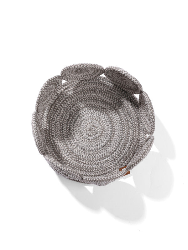 Frosted Grace Rope Fruit Basket