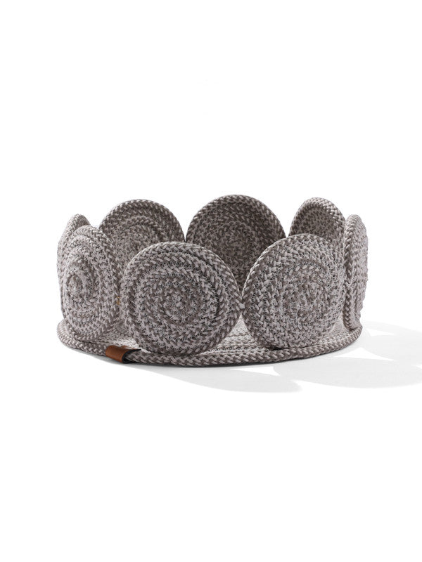 Frosted Grace Rope Fruit Basket