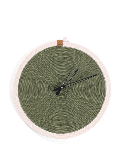 Olive Harmony Mini Wall Clock