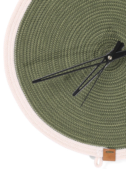 Olive Harmony Mini Wall Clock